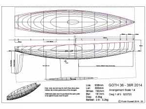 free rc sailboat plans