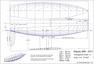 1 metre yacht plans